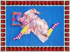 Hassan Hajjaj, Sarah Perles Gazin', 2015/1436 (Gregorian/Hijri). © Hassan Hajjaj, Courtesy of Yossi Milo Gallery, New York