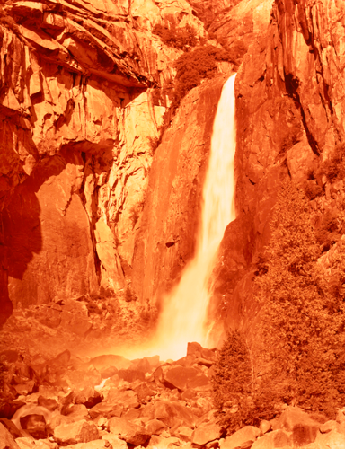 Image of a waterfall